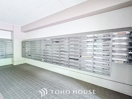 取り出しやすい郵便受け。