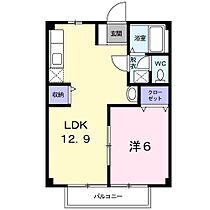 サクセスワン 202 ｜ 茨城県石岡市若宮３丁目（賃貸アパート1LDK・2階・40.04㎡） その2