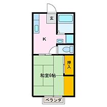 サンシティハイツ（土浦市） 102 ｜ 茨城県土浦市下高津１丁目（賃貸アパート1K・1階・23.70㎡） その2