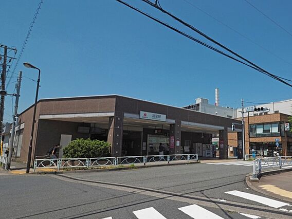 「洗足」駅まで...