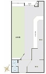 八千代ハイツの間取図画像