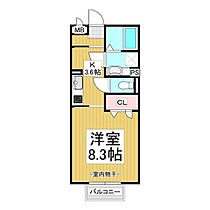 レジデンスフラワーII  ｜ 長野県長野市若穂綿内（賃貸アパート1K・1階・29.64㎡） その2