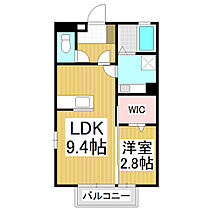 カーサプルメリア  ｜ 長野県長野市篠ノ井会（賃貸アパート1LDK・1階・33.61㎡） その2