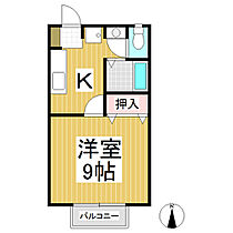 シャトレK  ｜ 長野県長野市合戦場1丁目（賃貸アパート1K・1階・30.27㎡） その2