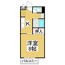 Aurora Shimada  ｜ 長野県長野市川中島町御厨（賃貸アパート1K・2階・28.03㎡） その2