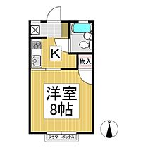 コーポキタムラ　A棟  ｜ 長野県長野市稲里町田牧（賃貸アパート1K・1階・21.00㎡） その2