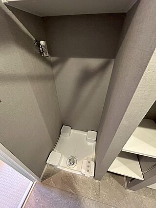 洗濯機置き場は...