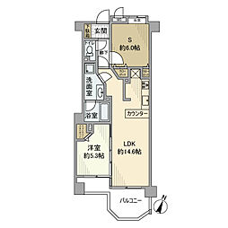 間取図画像 1SLDK