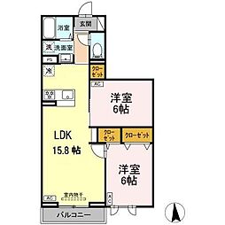セレスティア高島平III 2階/202