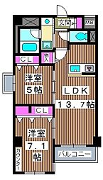 GARDEN COURT A西高島平 2階