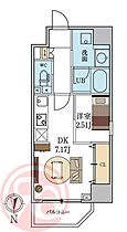 シーズンフラッツ新町 702 ｜ 大阪府大阪市西区新町3丁目2-20（賃貸マンション1DK・7階・27.88㎡） その2