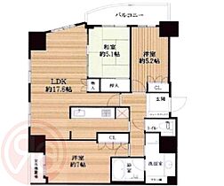 大阪府大阪市西区土佐堀2丁目（賃貸マンション3LDK・7階・79.06㎡） その2