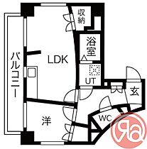 大阪府大阪市浪速区稲荷2丁目（賃貸マンション1LDK・3階・40.79㎡） その2