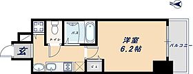 大阪府大阪市西区西本町1丁目（賃貸マンション1K・3階・21.66㎡） その2