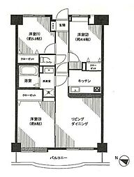 間取図画像 3LDK