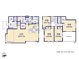 座間市座間1丁目4期 新築分譲住宅 1号棟