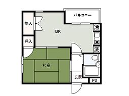 間取図画像 1DK