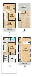 大阪市此花区春日出中2丁目 4LDKの間取り