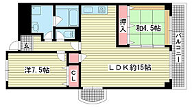 北野町パークハイツ  ｜ 兵庫県神戸市中央区北野町4丁目（賃貸マンション2LDK・4階・75.50㎡） その2