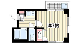 18kasugano  ｜ 兵庫県神戸市中央区八雲通5丁目（賃貸マンション1K・4階・21.00㎡） その2