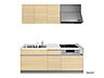 キッチン：【同仕様画像】キッチンは幅約210cmサイズを採用します。吊り戸付きです。