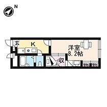 滋賀県彦根市清崎町（賃貸アパート1K・1階・22.35㎡） その2