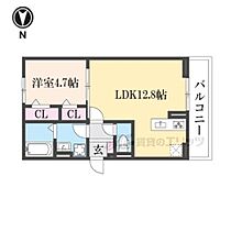 D-ROOMルシエル 301 ｜ 滋賀県甲賀市水口町虫生野中央（賃貸アパート1LDK・3階・41.67㎡） その2