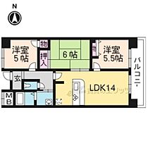 滋賀県栗東市綣３丁目（賃貸マンション3LDK・5階・64.88㎡） その2