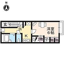 滋賀県大津市雄琴５丁目（賃貸アパート1K・2階・26.08㎡） その2