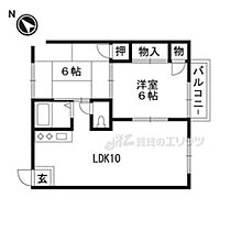 フォーブル大江 201 ｜ 滋賀県大津市大江２丁目（賃貸アパート2LDK・2階・42.57㎡） その2