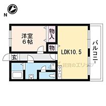 滋賀県草津市上笠１丁目（賃貸アパート1LDK・2階・42.22㎡） その2