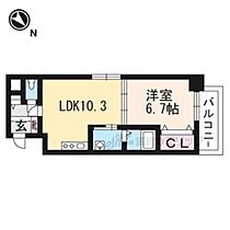 滋賀県大津市京町１丁目（賃貸マンション1LDK・6階・40.12㎡） その1