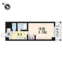 滋賀県草津市笠山２丁目（賃貸マンション1K・7階・26.24㎡） その1