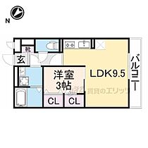 滋賀県彦根市東沼波町（賃貸アパート1LDK・2階・33.39㎡） その2