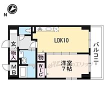 滋賀県大津市大江２丁目（賃貸マンション1LDK・4階・44.12㎡） その2