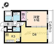 滋賀県大津市大江８丁目（賃貸アパート1LDK・1階・40.07㎡） その1