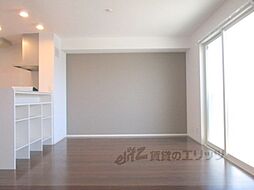 JR湖西線 堅田駅 徒歩10分の賃貸アパート 2階2LDKのリビング/ダイニング