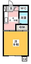 間取図画像 1K