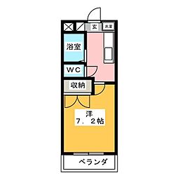 プロニティR&S 1Kの間取図画像