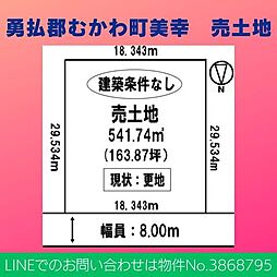 勇払郡むかわ町美幸売土地