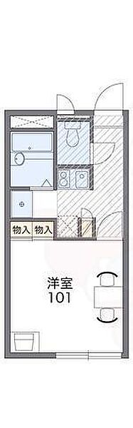 大阪府豊中市原田元町１丁目(賃貸アパート1K・2階・20.28㎡)の写真 その2