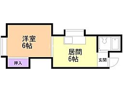間取図画像 1DK