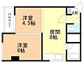 平岸クラウンハイツ1階3.6万円