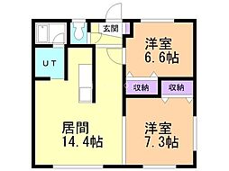 ピュア1・8 2階/203