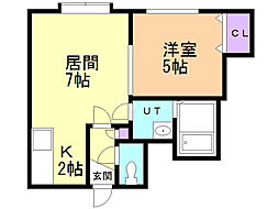 フローラ 2階/206