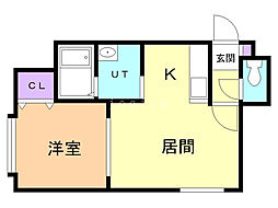 ブリシャール 1階/107