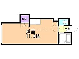 間取図画像 ワンルーム