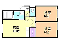アリコベール平岡 1階/102