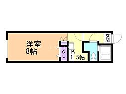 間取図画像 1K