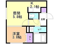 札幌市営東豊線 福住駅 徒歩3分 3階/-